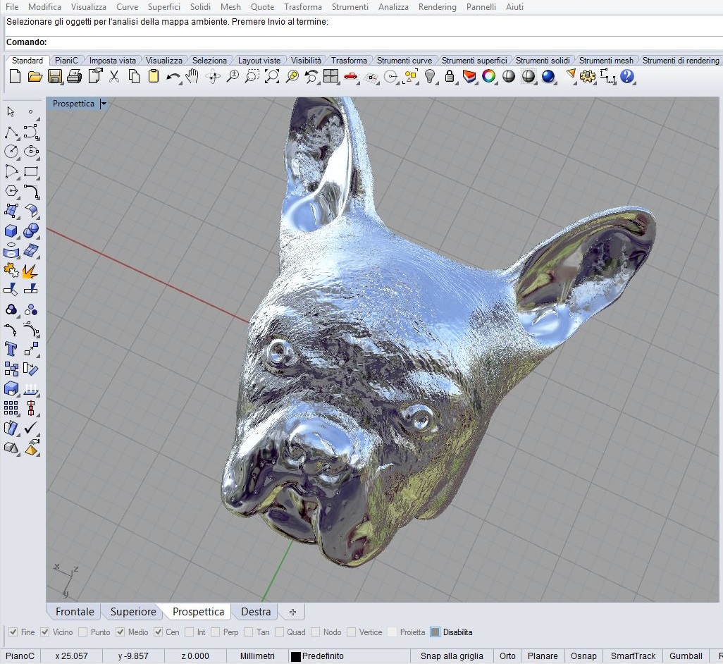 disegno 3D su specifiche del cliente